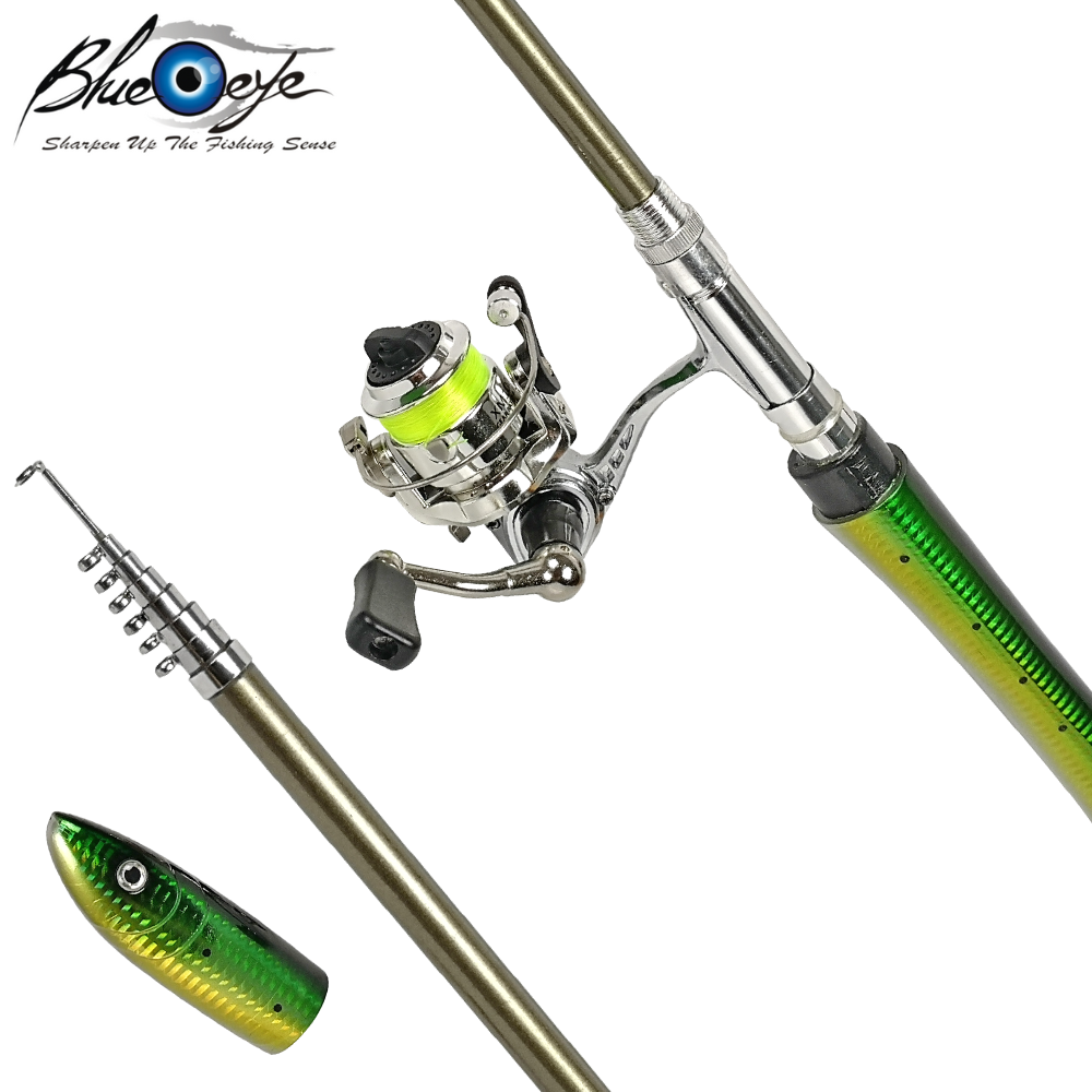 fish eyes rod and reel for sale Blue Eye Tele Fish Rod Set BTF 200
