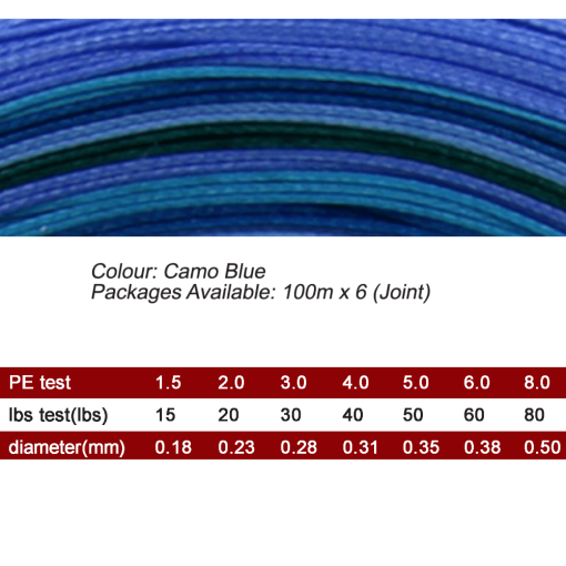 AJIKING BUSTER 9 100M (JOINT)