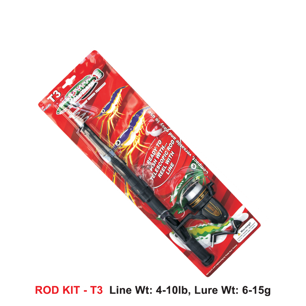 Ikan Toman Rod Kit